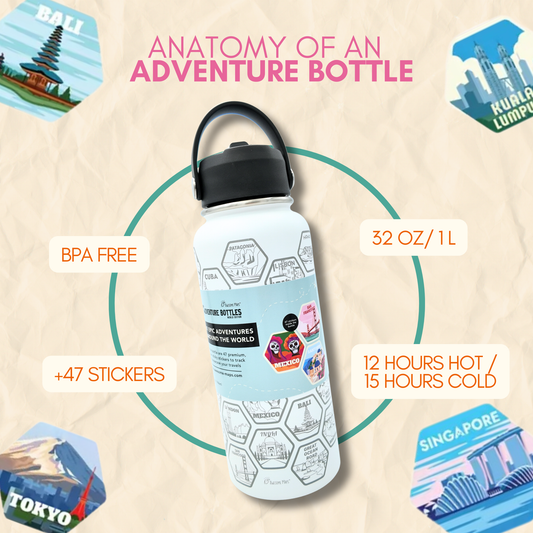 Adventure Bottle + Free Stickers